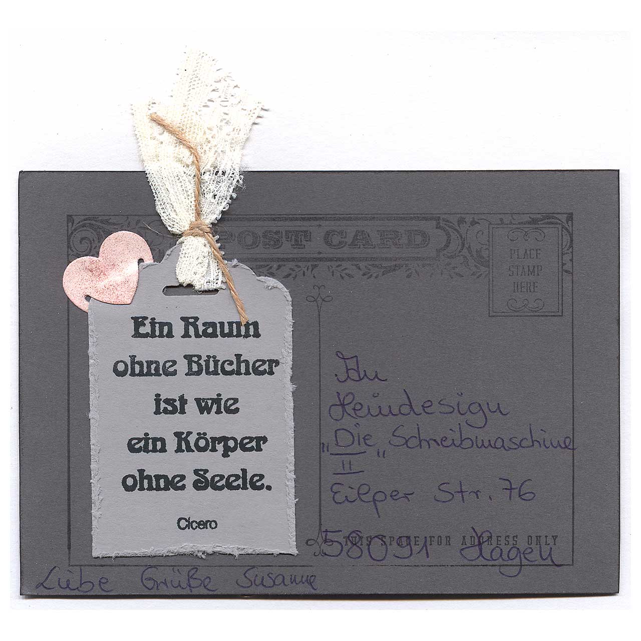 Die Schreibmaschine II gestaltet von Susanne aus Nordenham