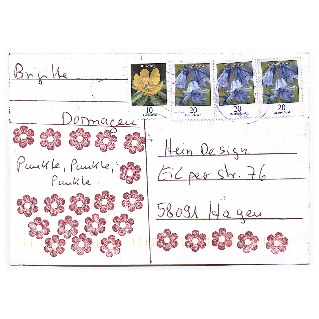 Kreisrund und bunt gestaltet von Brigitte aus Dormagen