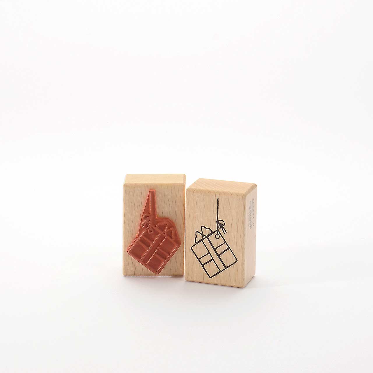 Motivstempel Titel: Geschenk am Band