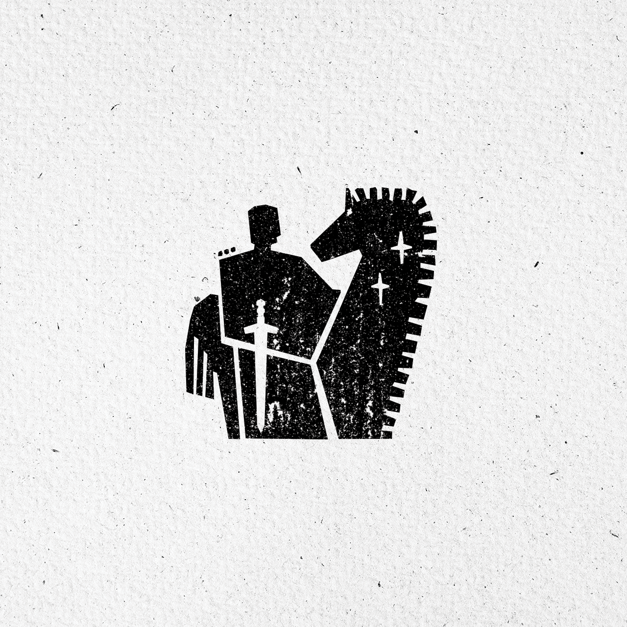 Motivstempel Titel: Igrika Folk · Der Held