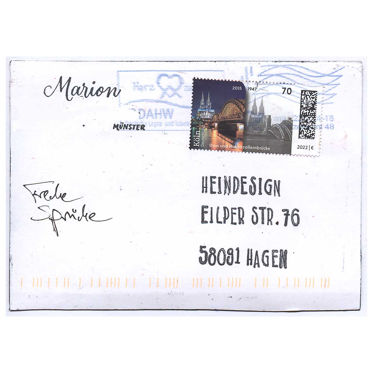 Freche Sprüche gestaltet von Marion aus Münster