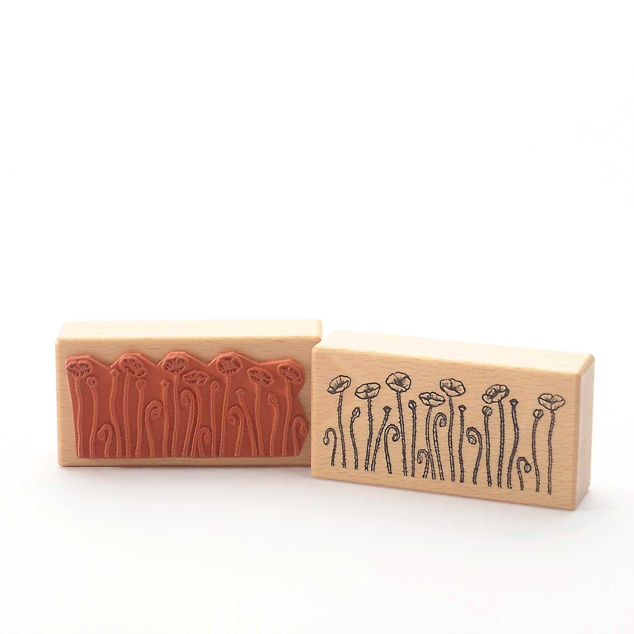 Motivstempel Titel: Mohnblumen Motivstempel Titel: Mohnblumen