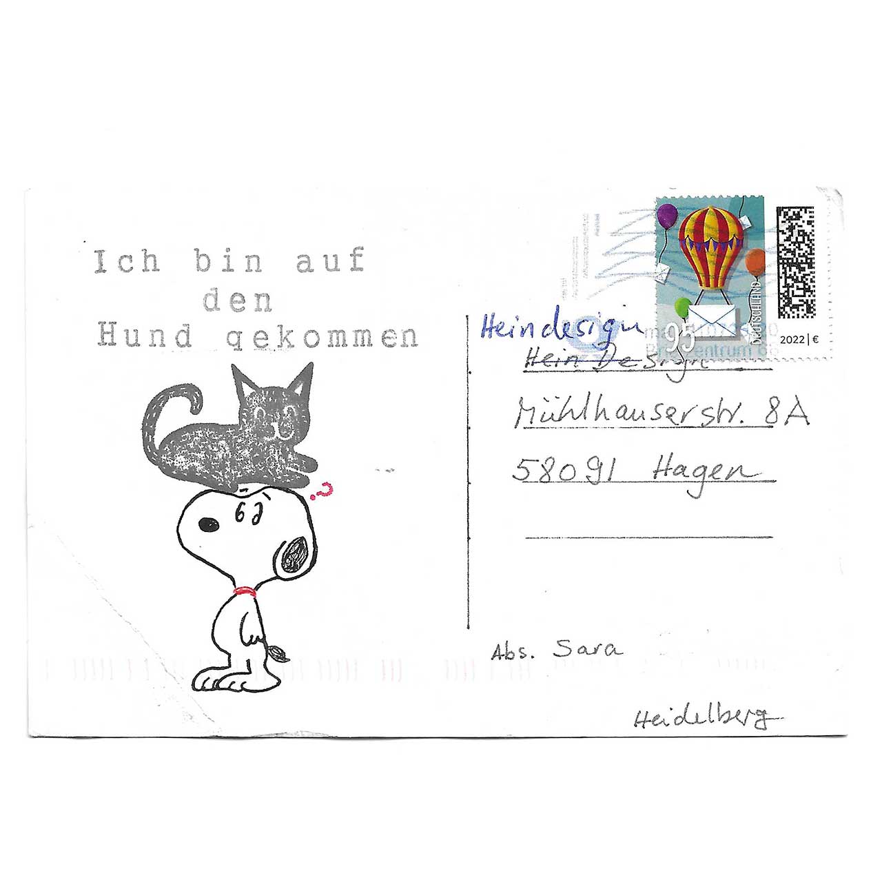 Hund & Katze gestaltet von Sara aus Heidelberg