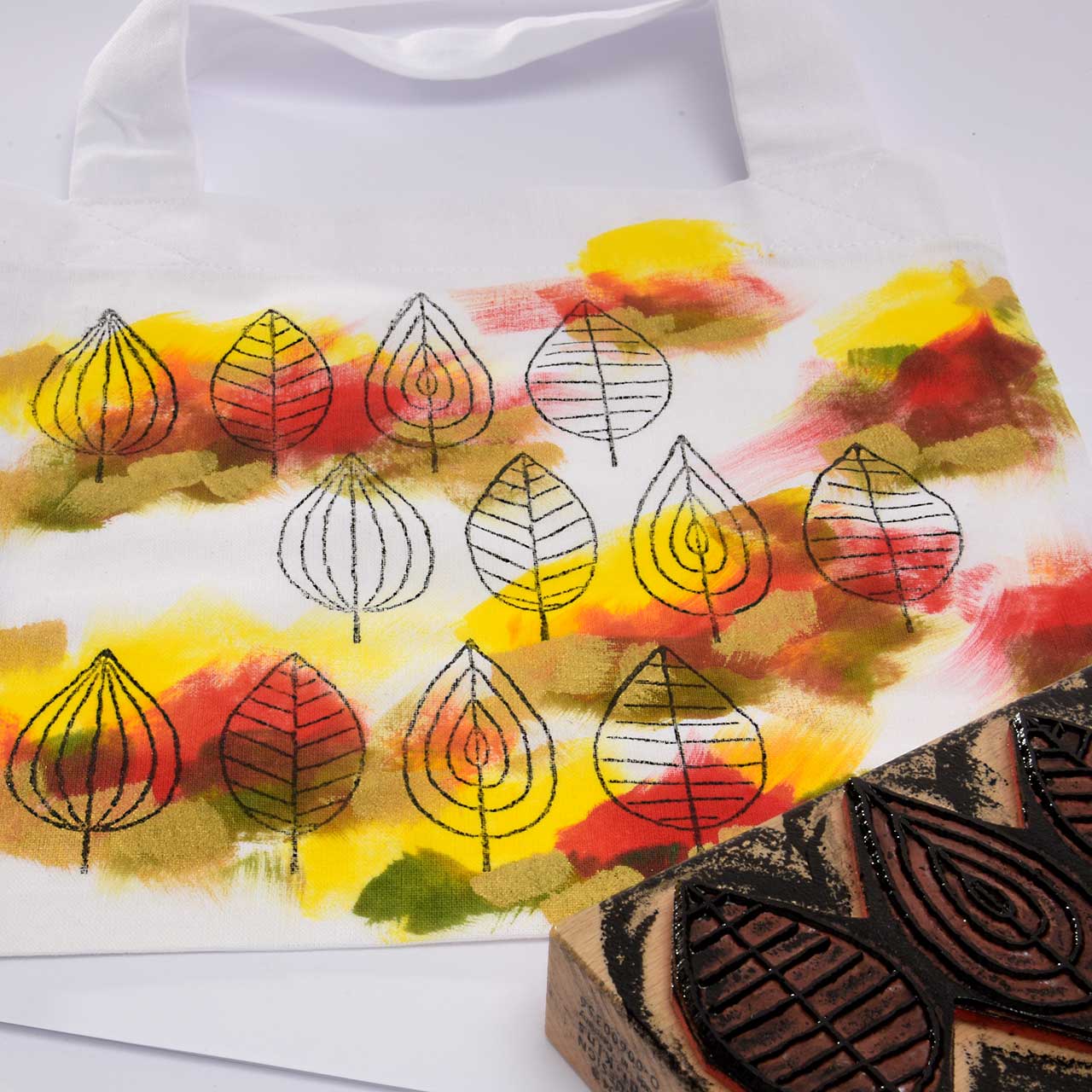 Herbstliche Geschenketasche