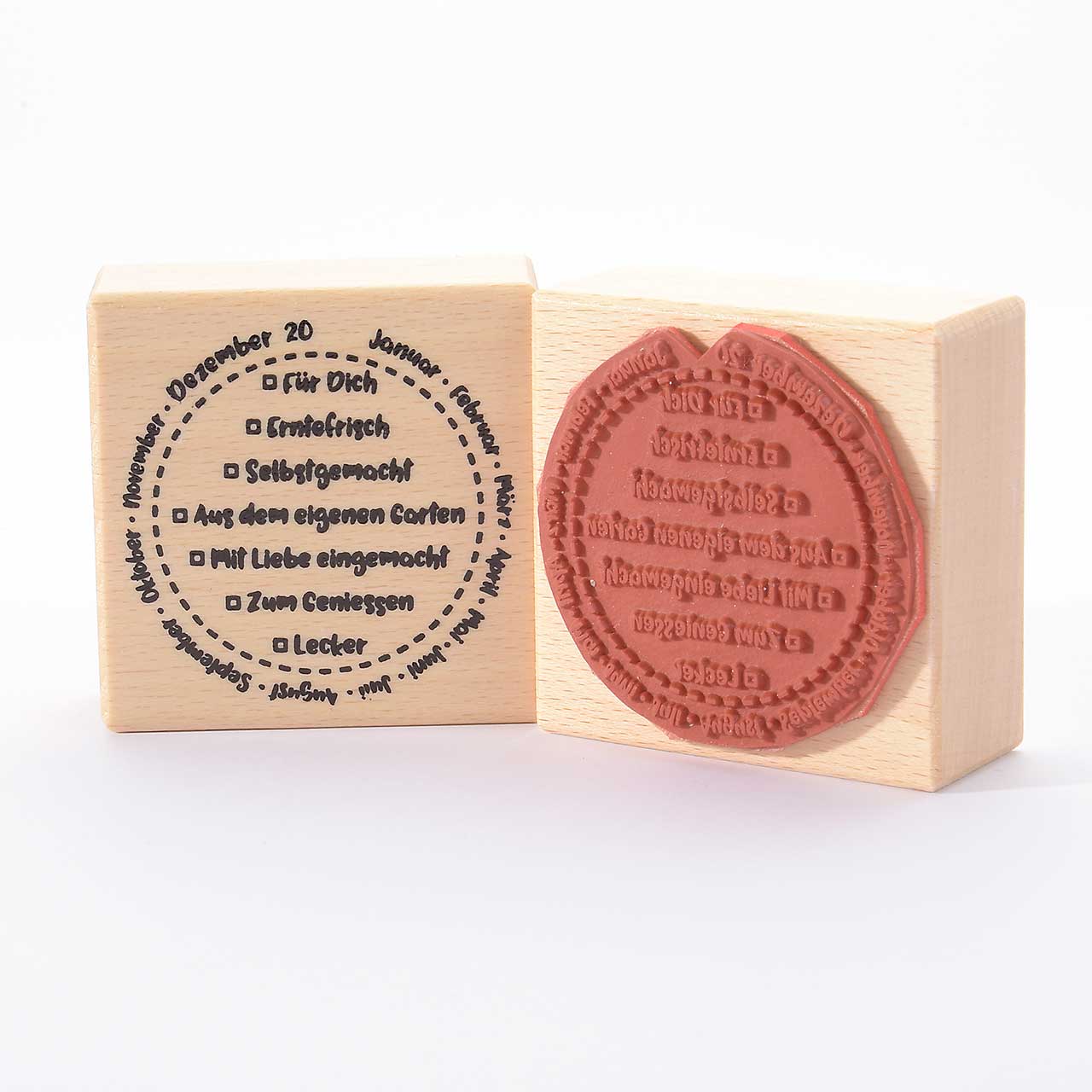 Motivstempel Titel: Eingemachtes I