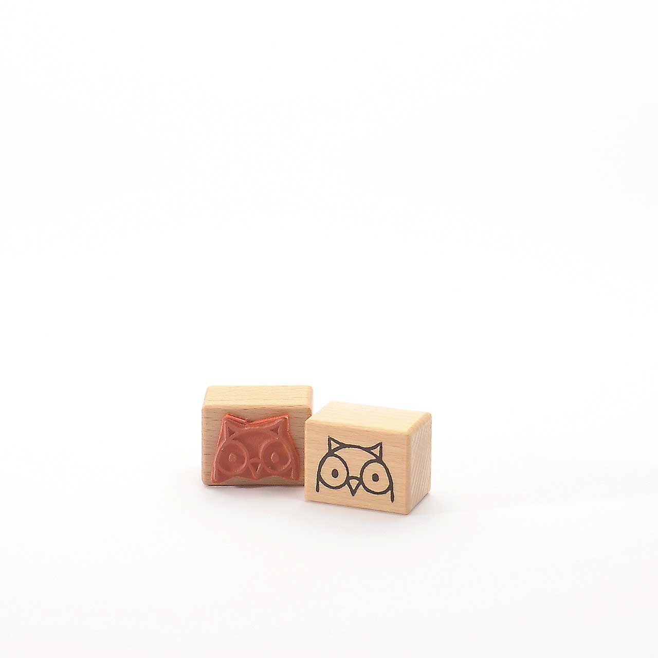 Motivstempel Titel: Guck mal Eule Motivstempel Titel: Guck mal Eule