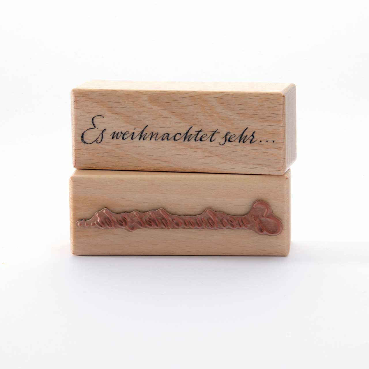 Motivstempel Titel: Es weihnachtet sehr ... Motivstempel Titel: Es weihnachtet sehr ...