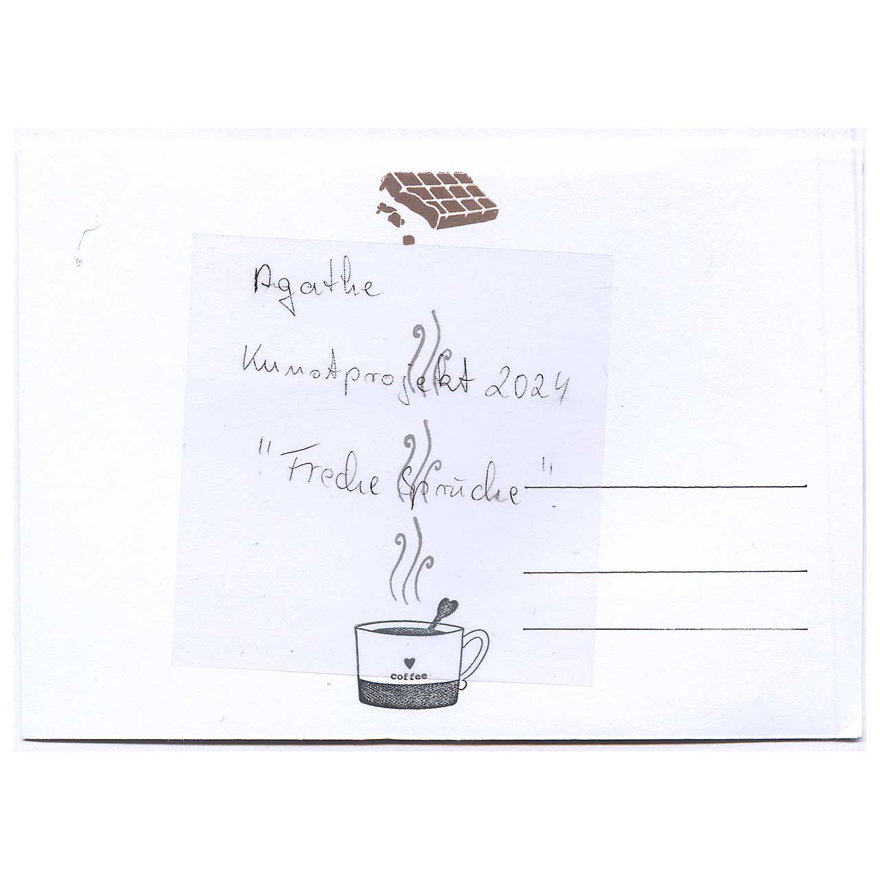 Freche Sprüche gestaltet von Agathe aus Köln