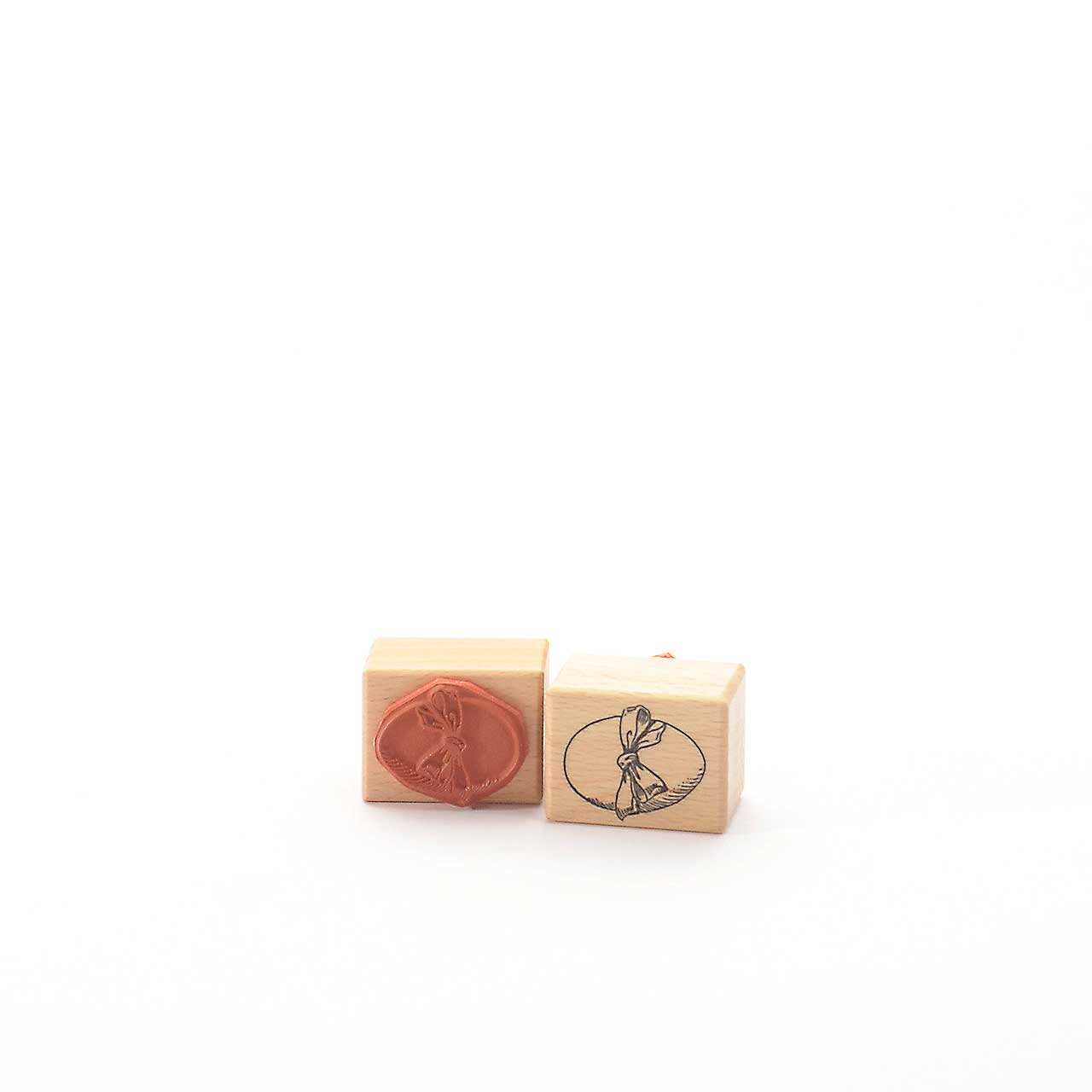 Motivstempel Titel: Osterei mit Schleife Motivstempel Titel: Osterei mit Schleife