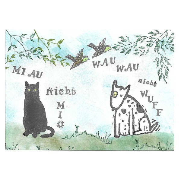 Hund & Katze gestaltet von Brigitte aus Bonn