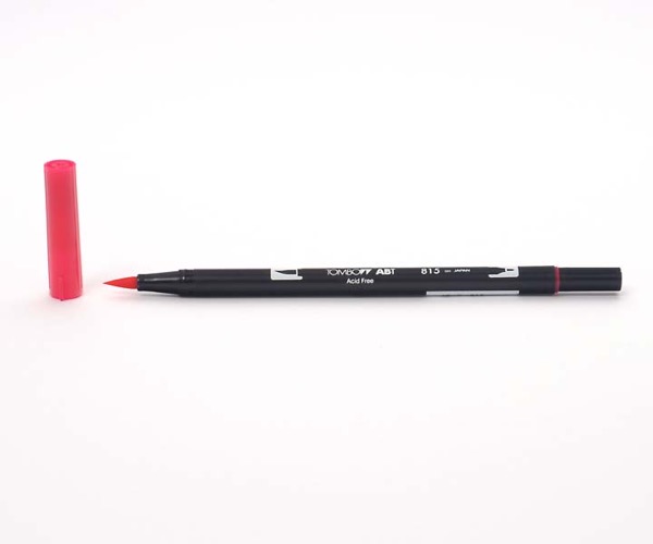 Tombow Dual Brush Pen - Cherry - Kirschrot