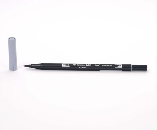 Tombow Dual Brush Pen - Cool Gray 6 - Grauton kalt 6