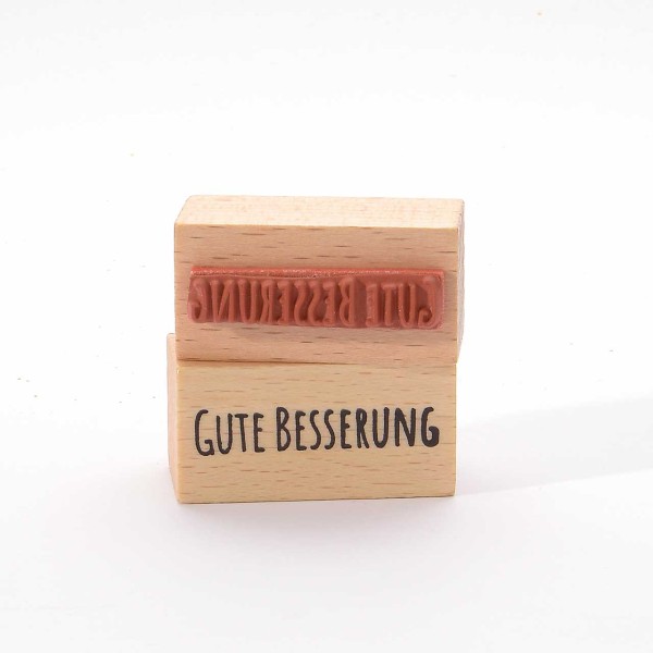 Motivstempel Titel: Gute Besserung