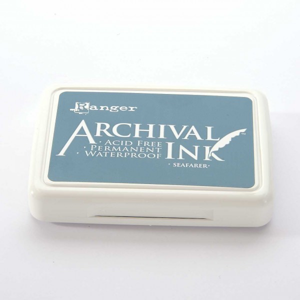 Ranger Archival Ink Stempelkissen - Seafarer · Meeresblau