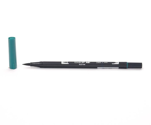 Tombow Dual Brush Pen - Sea Green - Meeresgrün