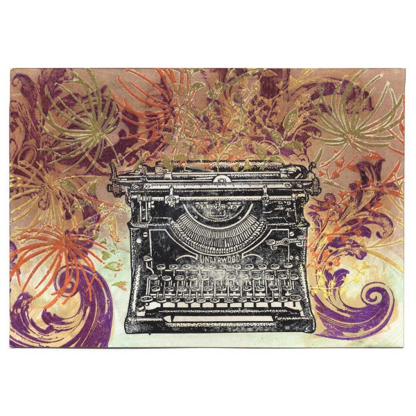 Die Schreibmaschine gestaltet von Christina aus Kamenz