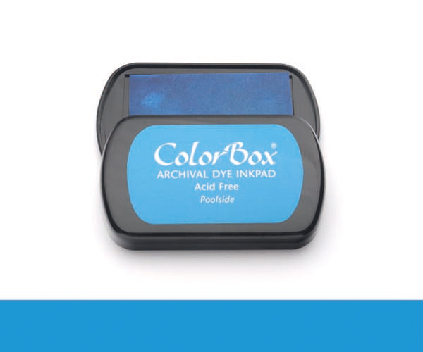 CB Archival Dye Ink Stempelkissen · Poolside - Im Strandbad (Blau)