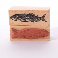 Motivstempel Titel: Frischer Fisch