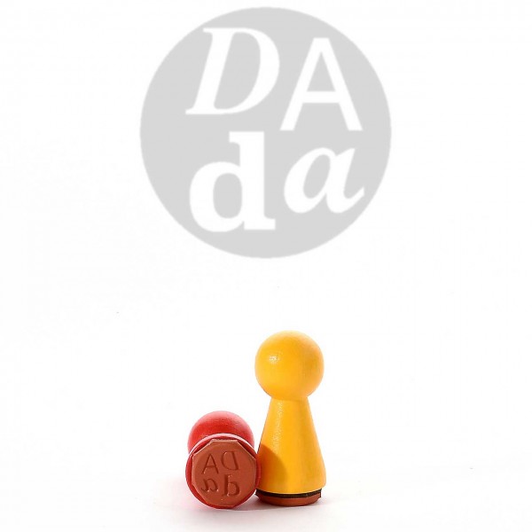 Motivstempel Titel: Ministempel Dada