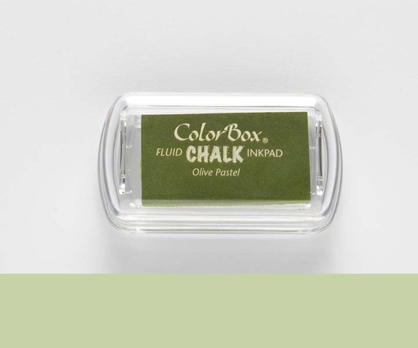MINI-Chalk Olive Pastell - Kreide Hell Olivegrün