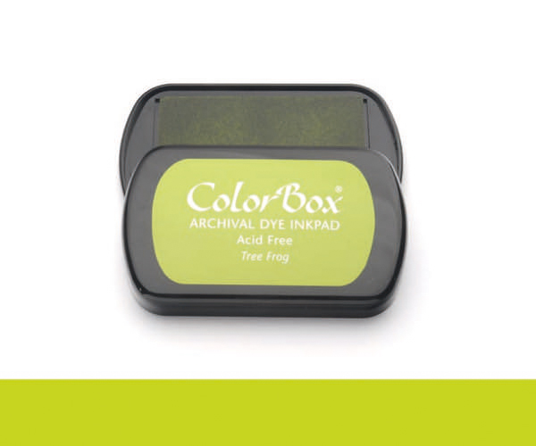 CB Archival Dye Ink Stempelkissen · Tree Frog - Laubfrosch (Grün)