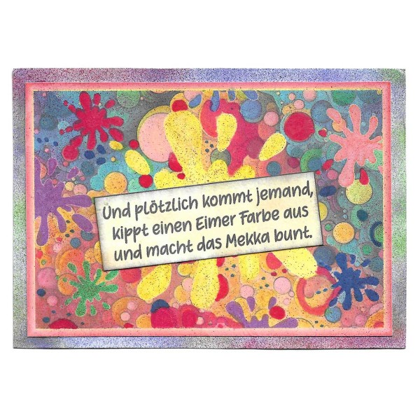 Stempeln ist bunt gestaltet von Petra aus Remscheid