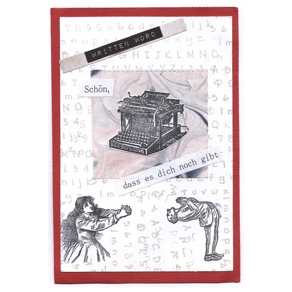 Die Schreibmaschine II gestaltet von Elke aus Schalksmühle