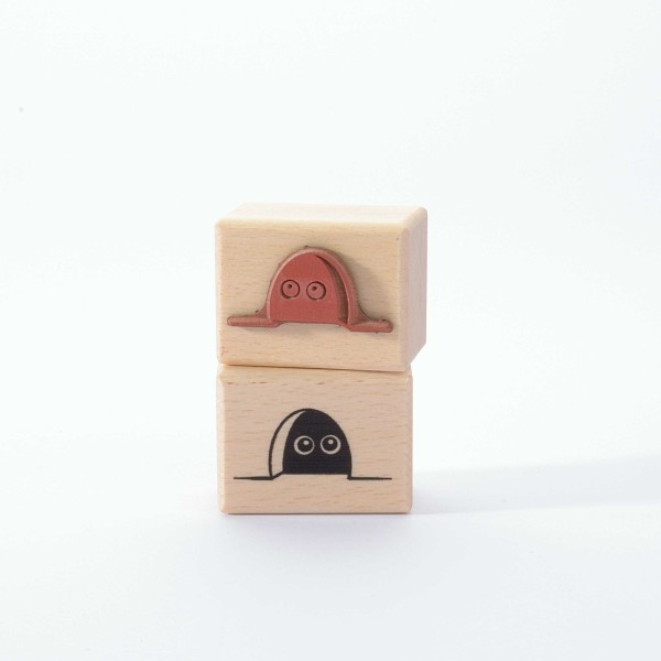 Motivstempel Titel: Dunkelmunkel · Mauseloch