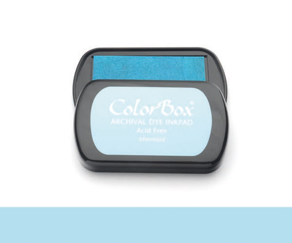 CB Archival Dye Ink Stempelkissen · Mermaid - Meerjungfrau (Blau)