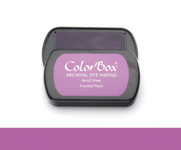 CB Archival Dye Ink Stempelkissen · Frosted Plum - Zwetschge (Pastell Violett)
