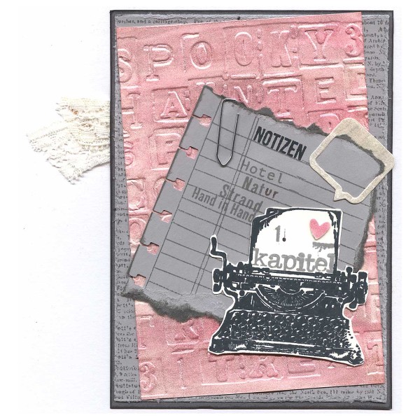 Die Schreibmaschine II gestaltet von Susanne aus Nordenham