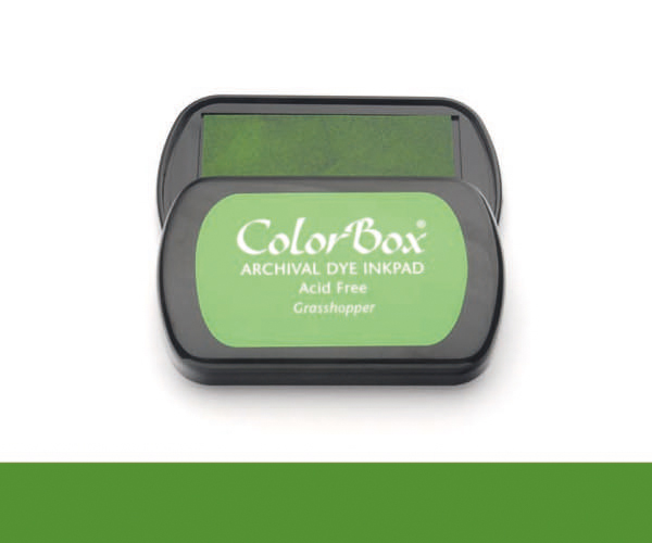 CB Archival Dye Ink Stempelkissen · Grashopper - Grashüpfer (Grün)