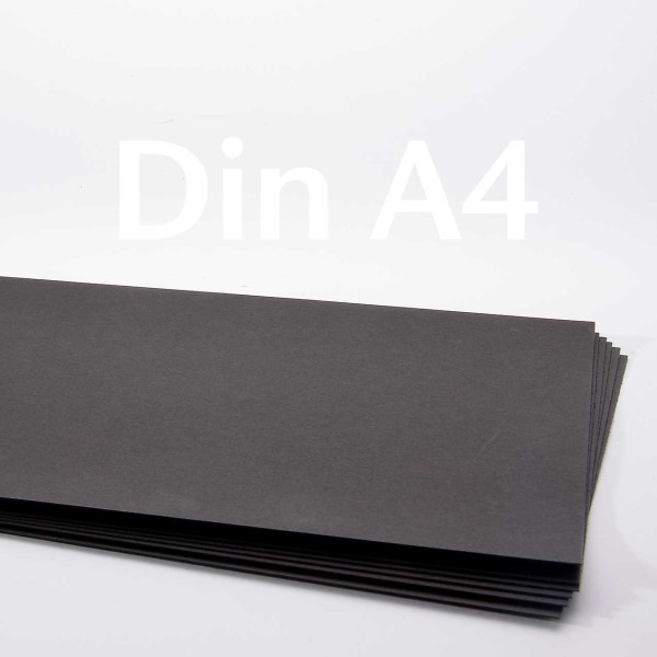Amadeo Karten · schön Schwarz DIN A4