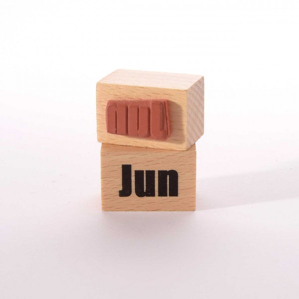 Motivstempel Titel: Monate - Jun