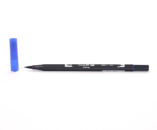 Tombow Dual Brush Pen - Deep Blue - Tiefblau