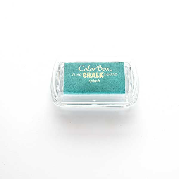 Mini-Chalk · Splash - Kreide spritziges Türkis