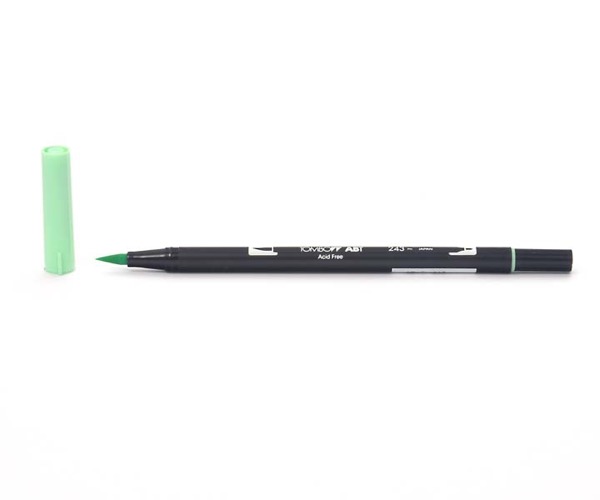 Tombow Dual Brush Pen - Mint - Minze