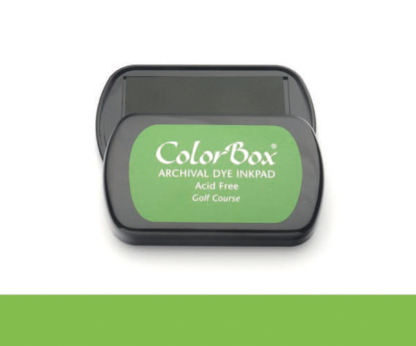 CB Archival Dye Ink Stempelkissen · Golf Course - Grasgrün