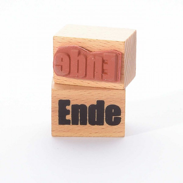 Motivstempel Titel: Ende