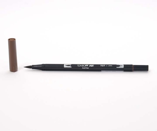 Tombow Dual Brush Pen - Chocolate - Schokolade