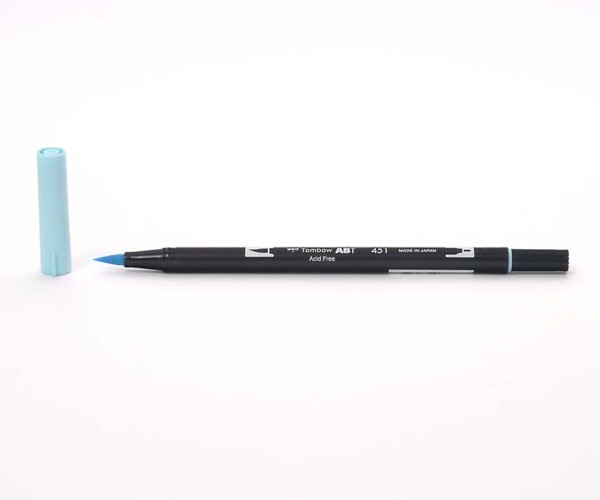 Tombow Dual Brush Pen - Sky Blue - Himmelblau