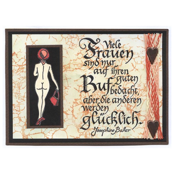 Freche Sprüche gestaltet von Martina aus Brakel