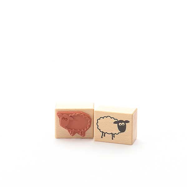 Motivstempel Titel: Sheep links