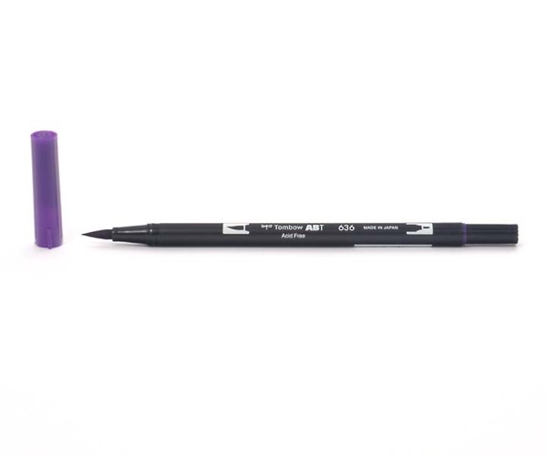 Tombow Dual Brush Pen - Imperial Purple - Kaiserviolett