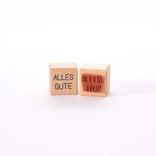 Motivstempel Titel: Alles Gute