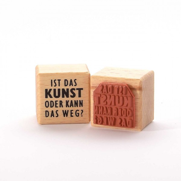 Motivstempel Titel: Ist das Kunst