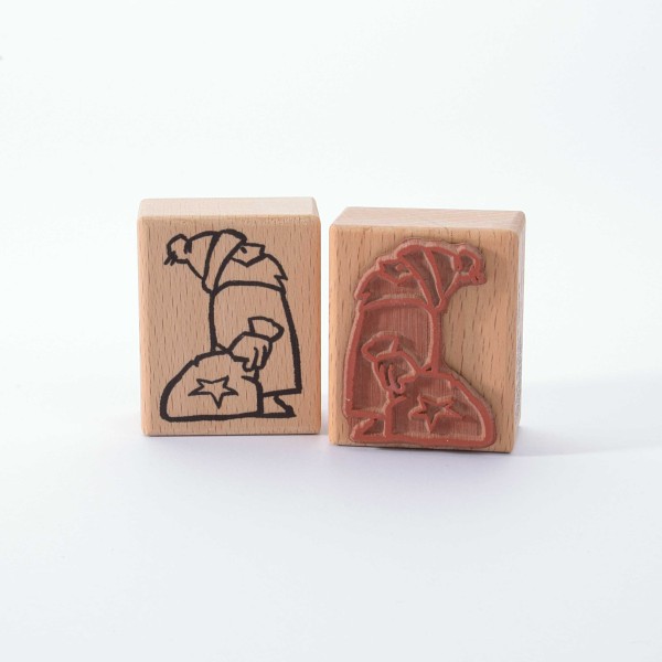 Motivstempel Titel: Nikolaus mit Träumen