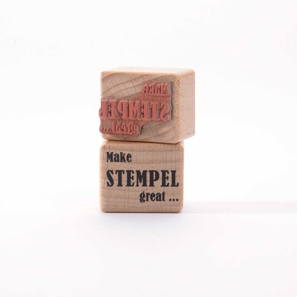 Motivstempel Titel: Make Stempel great ...